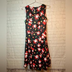Ouges super cute santa dress! Size small